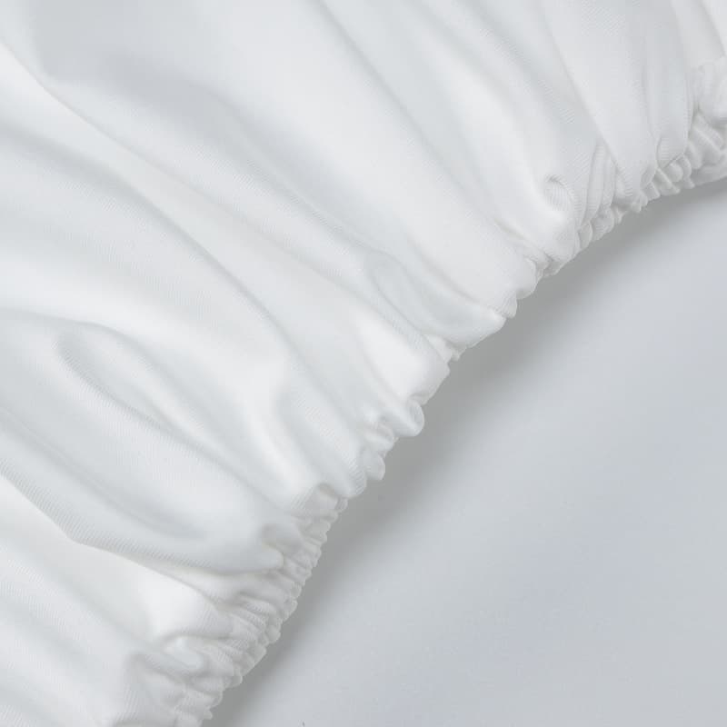 Women's Shoulder-baring Wrapped Chest Split Hip Skirt vista 5