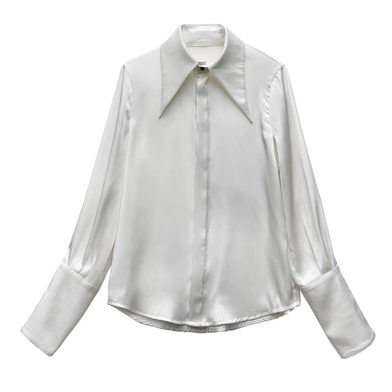 Niche Design Premium Pointed Collar Top vista 5